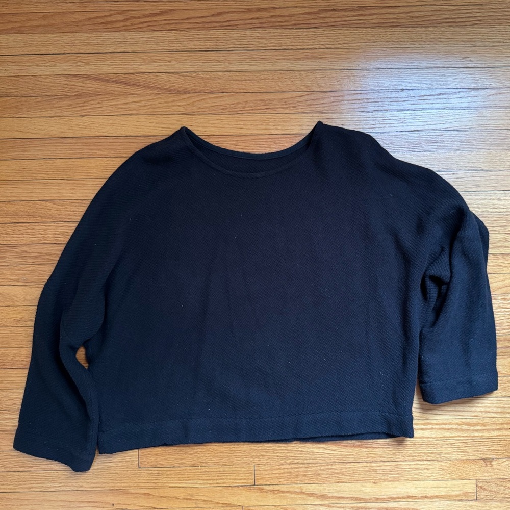 Jamie + the Jones - The Twill T Sweater - black - M